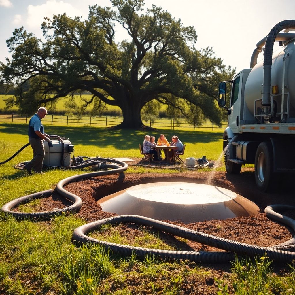 septic tank cleaning